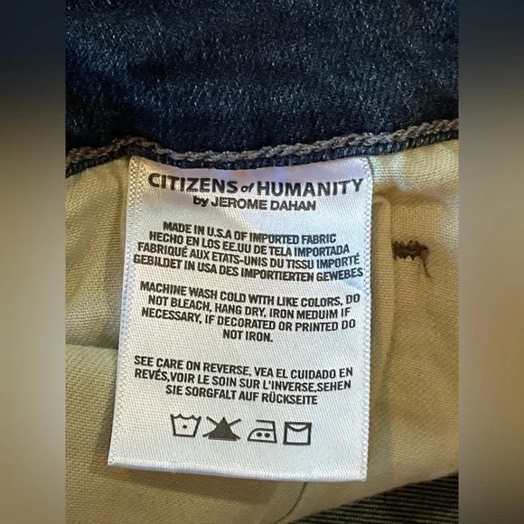 Citizen of Humanity Avedon skinny splattered jeans 29 - Picture 14 of 15